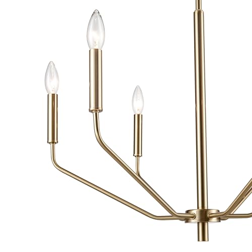 ML Lighting Laurell 6-Light Chandelier Ceiling Light Modern Gold by ML Lighting - Used condition - Image 2