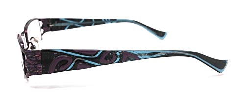 Gafas de visión Bellinger Cheops para mujer en morado y verde talla 60 3