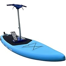 Inflatable Water Bike, Single Inflatable Paddle Board, Sightseeing Cruise Pedal Boat, Pedal Surfboard, Stand-Up Water Bike