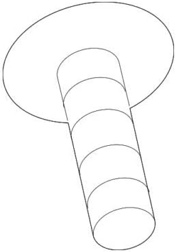 Perno para electrodomésticos Mercedes-Benz 006-990-35-12