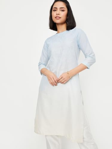 Image of Max Women's Cotton Regular Fit Casual Kurta