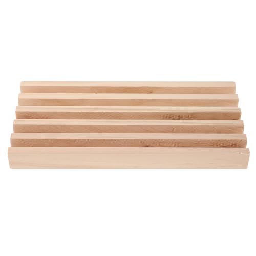 Organizador de madera para fichas Domino y cartas