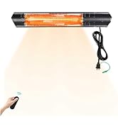Amazon | ZAPJQLハロゲンヒーター 屋外 自立型 業務用 高速暖房 1500W