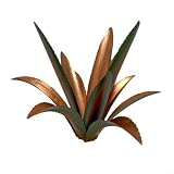[Costruzione] Questa grande decorazione in agave metallica è realizzata con materiali metallici di alta qualità, resiste a varie condizioni meteorologiche come pioggia, neve e luce solare senza comprometterne l'integrità.