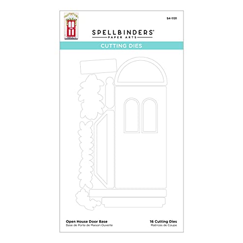SPELLBINDERS PAPERCRAFTS, INC Spellbinders Gravado Morre - Base de Porta Aberta, Metal