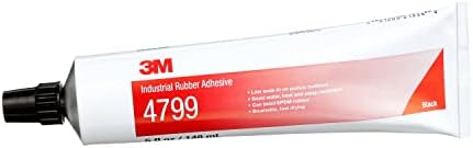 3M Industrial Adhesive 4799, Black, 5 Oz Tube