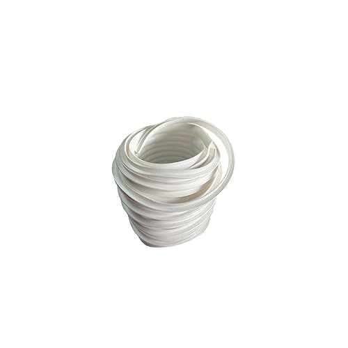 Consejos y comparativas para Comprar Perfil t - los más vendidos. 30 Cubrecanto Perfil T Moldura Semiflexible de 15mm de ancho Plástico RAMTEC (rollo de 20 m) (Blanco)