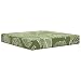 Sofakissen für Draußen Polyester Blattdesign 60 x 60 cm