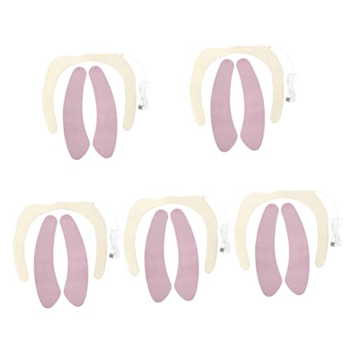 CUBTOL 5Pcs Beheizter Toilettensitz Wärmender Toilettensitz Toilettensitzbezüge Für Badezimmer Toilettensitzwärmer Toilettenwärmer Flanellheizung Weißes Heizkissen Toilettensitz