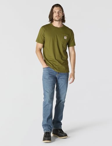 Image of Carhartt Men's Force Relaxed Fit Midweight Short-Sleeve Pocket T-Shirt