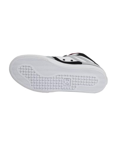 DC Shoes DC Shoes Men's Pure SHOE-D0300660-0WPD-black Skate Shoe, Deep Red White, 6.5 Men