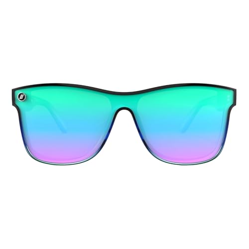 Blenders Eyewear Millenia X2 – Polarized Sunglasses – Flat, Mirrored Lens – 100% UV Protection – For Men & Women2