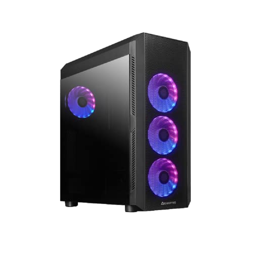 Chieftec CG-04B-OP Carcasa de Ordenador Midi Torre Negro Cover