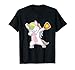 Softball Dabbing Unicorn Funny Shirt