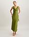RIHOAS Womens Cowl Neck Elegant Cocktail Dresses for Wedding Guess Party Dresses Sleeveless Bodycon Maxi Dresses Green, S