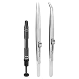 Matériau - Les pinces à bijoux et griffes sont en acier inoxydable, robustes et durables, anti-rouille, antidérapantes et difficiles à casser ou à rouiller. La conception du corps en métal solide peut résister aux chutes et aux collisions, assurant une durabilité à long terme.