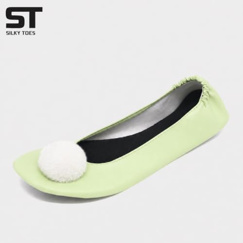Image of Foldable Flats for Women, Portable Ballet Shoes for Wedding &Travel Comfort