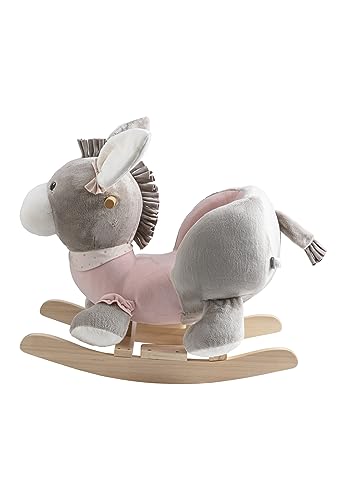 Sterntaler Schaukeltier Esel Emmi Girl flora rose, Zartrosa