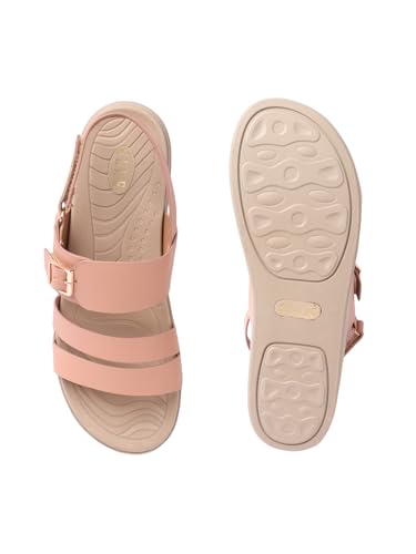 Image of ELLE Women's Multi-Strap Platform Sling back Sandals