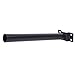 Miskall Wall Light Pole Mount, 50cm Holder, Support for Street and Barn Lights, Black Outdoor Arm Bracket
