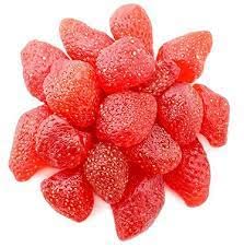Image of Nutzy Dried Strawberrry 400 Grams (200 Grams X 2) - Juicy, Sweet and Chewy Snack Rich in Vitamins & Fiber | No Added Sugar | Loved by Kids, Travellers and Cooking Friendly Moms | Vegan Starwberries | Easy to Pack for Trips, or Decorating Cakes, Cupcakes, Ice-Cream and More | Freeze-Dried Strawberries | Dehydrated Dry Fruit