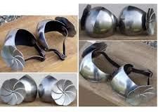 NauticalMart Plate Armour Elbow cops with roundels