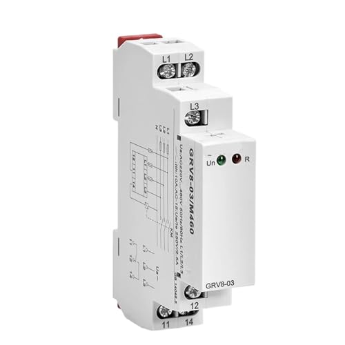 Relais de séquence de phases GRV8-03 sécuriser armoire électrique 8A