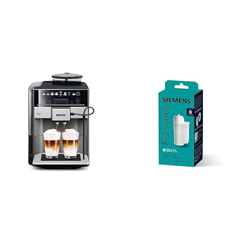 Siemens EQ6 plus s500, machine à expresso, aromaDouble Shot, autoMilk Clean