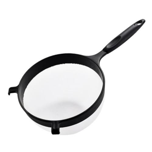 SOLUSTRE Handheld Flour Sifter with Fine Mesh Multi Functional Kitchen Sieve for Powdered Sugar Cocoa and More Portable Baking Tool for Home and Professional Use