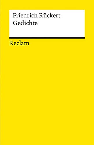 Gedichte (Reclams Universal-Bibliothek) Gedichte (Reclams Universal-Bibliothek)