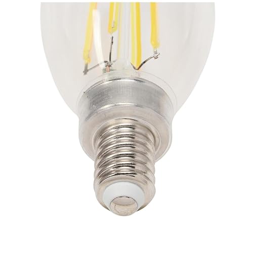 Image of Westinghouse 5271000 4.5 Watt (60 Watt Equivalent) B11 Dimmable Clear Filament LED Light Bulb, Candelabra Base