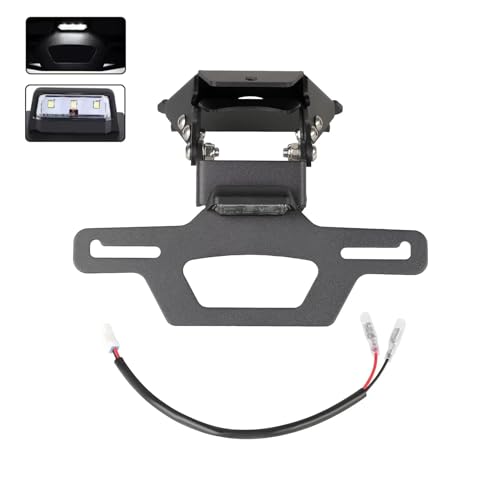 Support plaque d'immatriculation anti-vibration pour RSV4 - 2