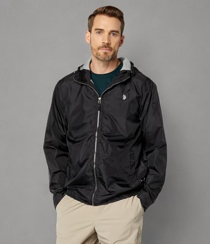 Image of U.S. POLO ASSN. USPA Solid Windbreaker Black 2XL