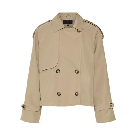 VERO MODA Vmchloe Noos Short Trench Coat Cover