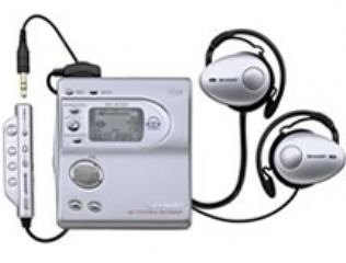 Preisvergleich Produktbild Sharp MD MT 200 HS tragbarer MiniDisc-Player