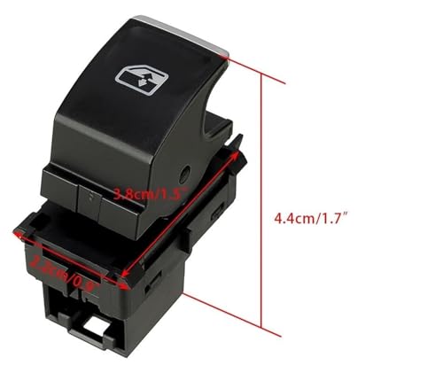 Bouton de vitre bloquée Golf 7 réparer la commande passager défectueuse 5G0959855F - 5