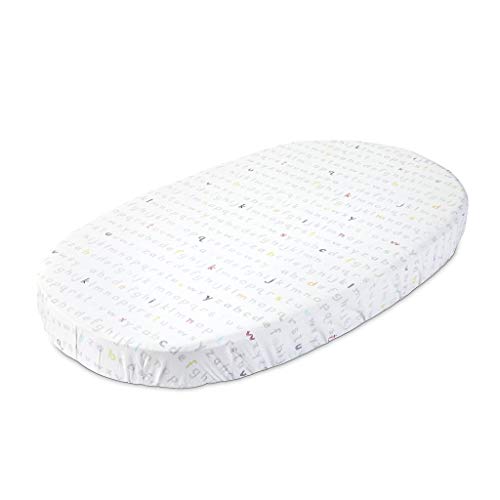 Stokke Sleepi Fitted Sheet, White Soft Sheets for Sweet Dreams Made