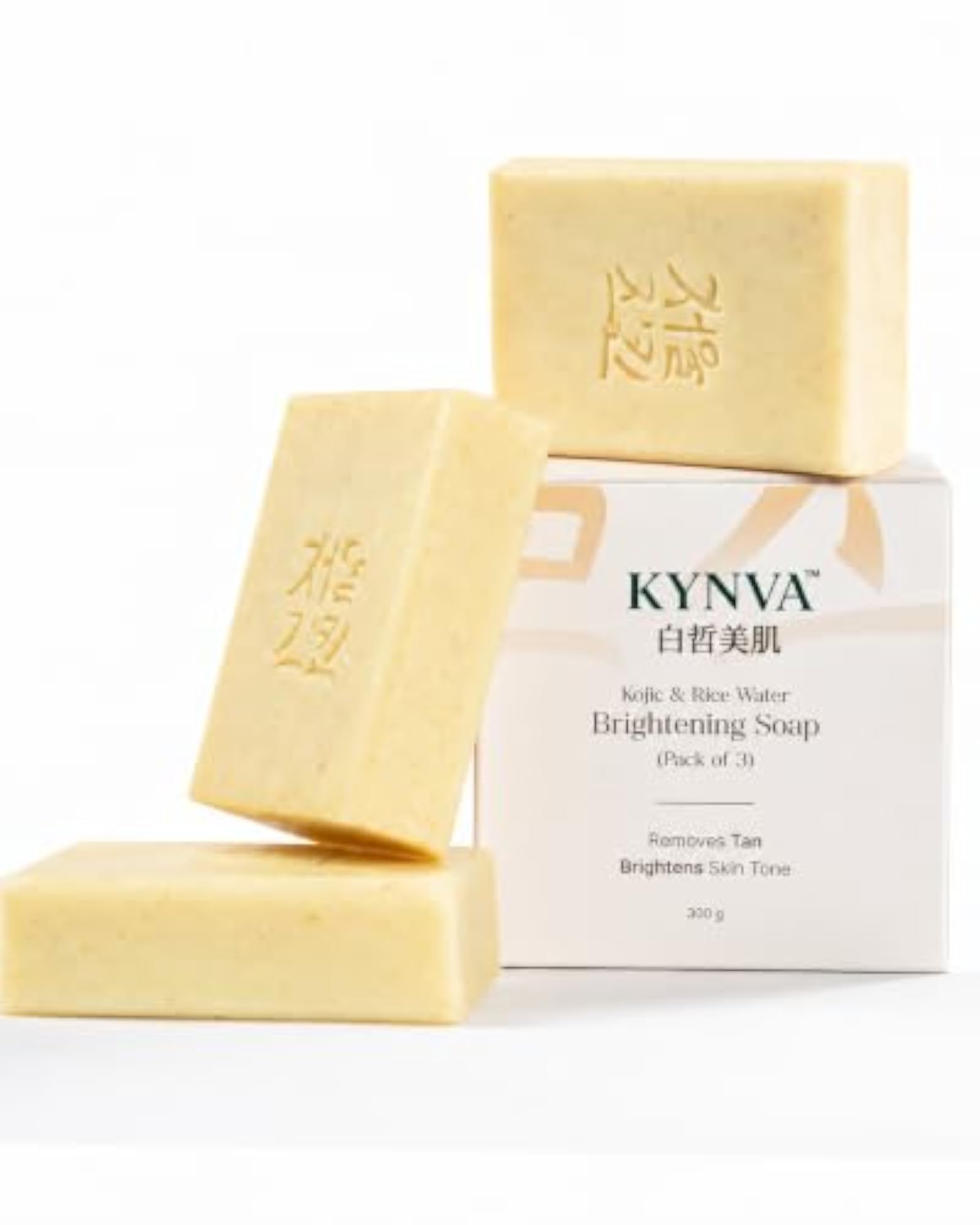 Kojic & Rice Water Brightening Soap Bar for Pigmentation