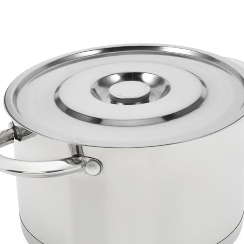 Tapa para peroles de cocina en acero inoxidable con diseño versátil resistente 7