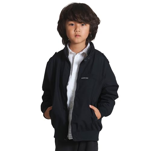 Members Only Kids Iconic Racer, Unisex Bomber Jacket