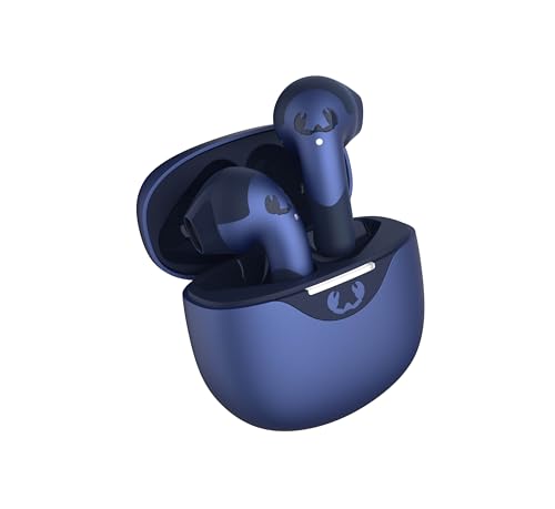 Fresh 'n Rebel Twins Blaze Écouteurs Bluetooth Intra-Auriculaires avec Double ENC Microphone, Écouteurs sans Fil, Bluetooth 5.3, Résiste aux éclaboussures (IPX4), 32h D'Autonomie (Bleu)