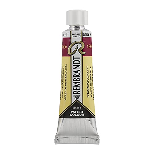 Rembrandt Rilegatura sconosciuta, 595 Benzimidazolone Viola (S2), 10ml