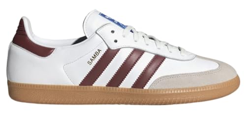 Adidas Samba OG - Tenis para hombre, Goma burdeos, 8 US