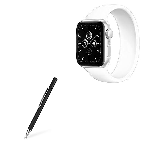BoxWave �X�^�C���X�y�� Apple Watch SE (40mm) �Ή� - FineTouch �Ód�e�ʎ��X�^�C���X�y�� Apple Watch SE(40mm)�p - �W�F�b�g�u���b�N