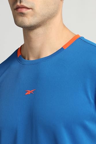 Image of Reebok Men's Sport T-Shirt - Moisture Wicking Sports T-Shirt | Workout Running Training Tshirt for Men's | Half Sleeve Active Tee