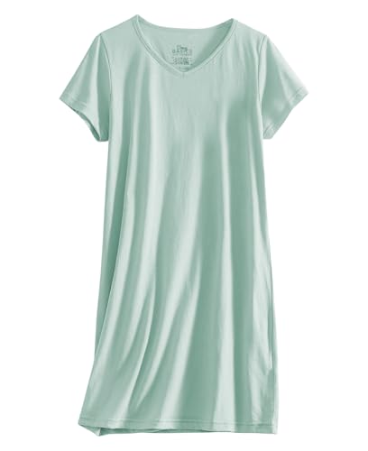 Sexy Basics Women's Soft & Flowy V-Neck Long Shirt |24/7 Nightwear-Sleepwear T Shirt -Pack of 32