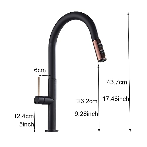 Robinet de cuisine avec douchette tire sort pour simplifier le nettoyage de l'évier
