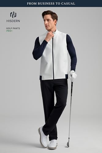HISDERN Golf Rain Pants Black