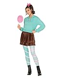 Spirit Halloween Wreck-It Ralph Adult Vanellope von Schweetz Costume | Officially Licensed | Complete with Accessories- SM