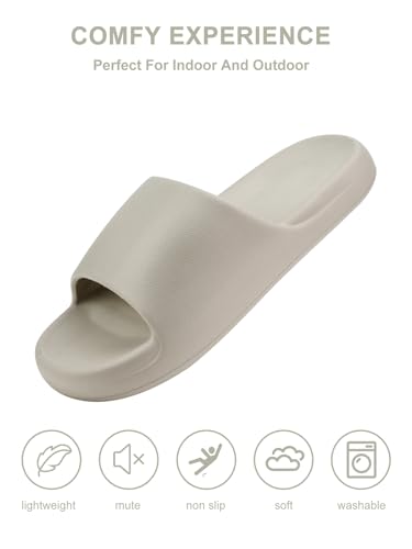 Cloud Slides for Women and Men Pillow Slippers Bathroom Sandals Anti-Slip3